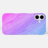 Coques Case-Mate iPhone Marble Luxe - dégradé bleu et violet (Verso (horizontal))