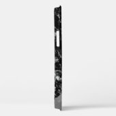 Coques Case-Mate iPhone Marble noir (Verso / Droite)