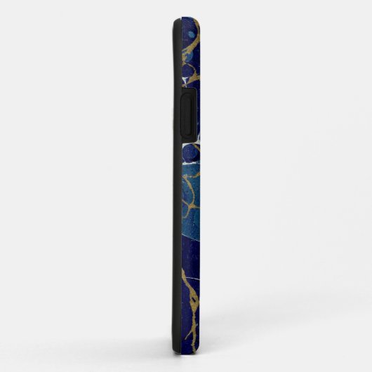 Coques Case-Mate iPhone Marbled Blue Apple iPhone 11 (Dos/Droite)