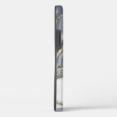 Coques Case-Mate iPhone Marbled Gray, White and Gold (Verso / Droite)