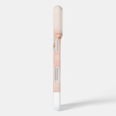 Coques Case-Mate iPhone Marbre Abstrait rose stylisé personnalisé (Verso / Droite)