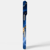 Coques Case-Mate iPhone Marbre Agate Saphir Luxueux (Verso / Droite)