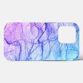 Coques Case-Mate iPhone Marbre bicolore violet (Verso (horizontal))