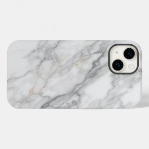 Coque Pour iPhone 14 Marbre Blanc