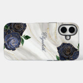 Coques Case-Mate iPhone Marbre blanc (Verso (horizontal))