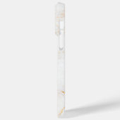 Coques Case-Mate iPhone Marbre blanc (Verso / Gauche)