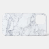 Coques Case-Mate iPhone Marbre blanc (Verso (horizontal))
