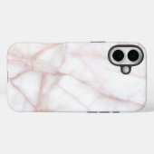 Coques Case-Mate iPhone Marbre blanc (Verso (horizontal))