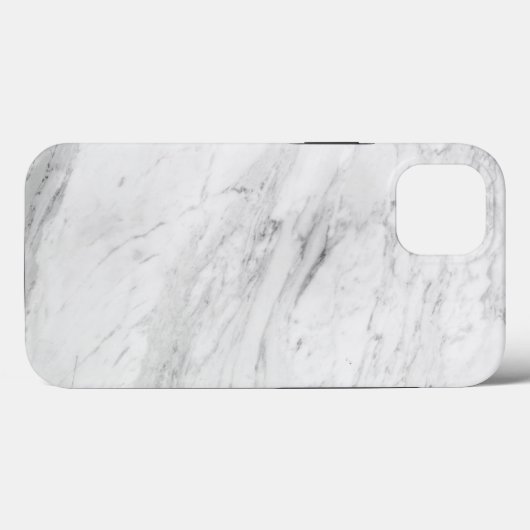 Coques Case-Mate iPhone Marbre blanc (Verso (horizontal))