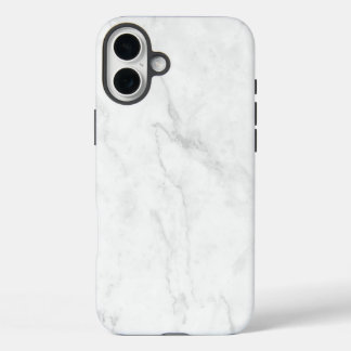 Coques iPhone 16 Plus Marbre Blanc