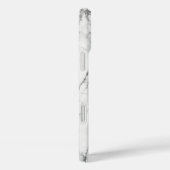 Coques Case-Mate iPhone Marbre blanc (Verso / Droite)