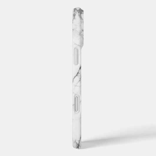 Coques Case-Mate iPhone Marbre blanc (Verso / Droite)
