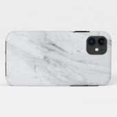 Coques Case-Mate iPhone Marbre blanc (Dos (Horizontal))