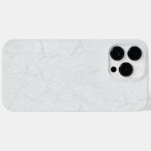 Coques Case-Mate iPhone Marbre blanc (Verso (horizontal))