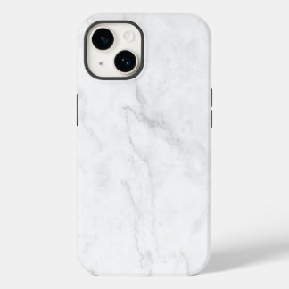 Coque Pour iPhone 14 Marbre Blanc