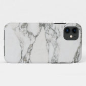 Coques Case-Mate iPhone Marbre blanc (Dos (Horizontal))