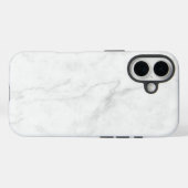 Coques Case-Mate iPhone Marbre Blanc (Verso (horizontal))