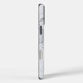 Coques Case-Mate iPhone Marbre blanc (Verso / Droite)