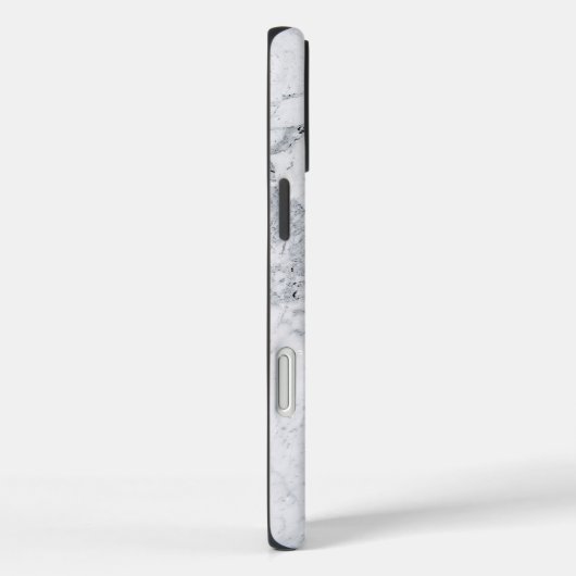 Coques Case-Mate iPhone Marbre blanc (Verso / Droite)