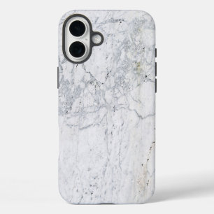 Coques iPhone 16 Plus Marbre blanc