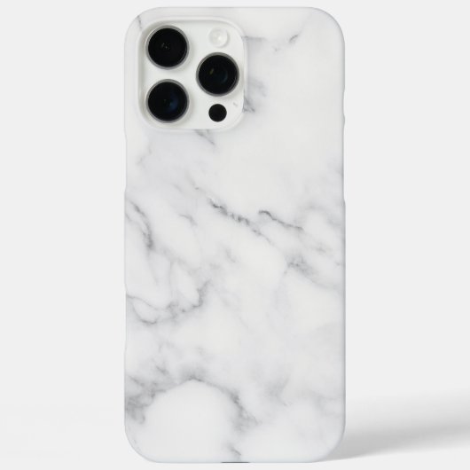Coques Case-Mate iPhone Marbre blanc (Verso)