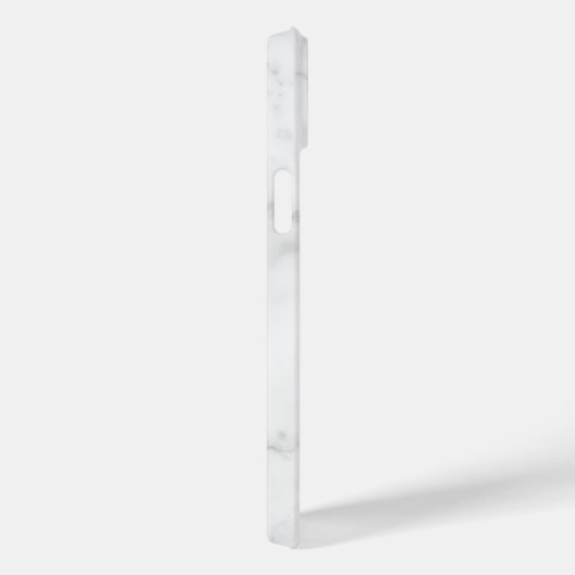 Coques Case-Mate iPhone Marbre blanc (Verso / Droite)