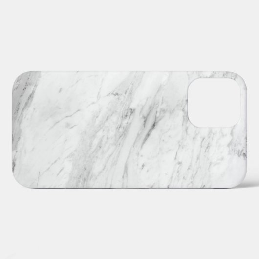 Coques Case-Mate iPhone Marbre blanc (Verso (horizontal))