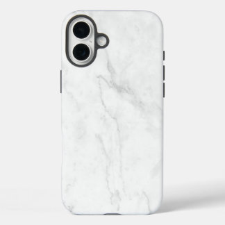 Coques iPhone 16 Plus Marbre Blanc