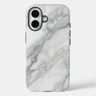 Coques iPhone 16 Marbre Blanc