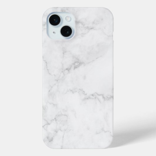 Coques Case-Mate iPhone Marbre blanc (Verso)