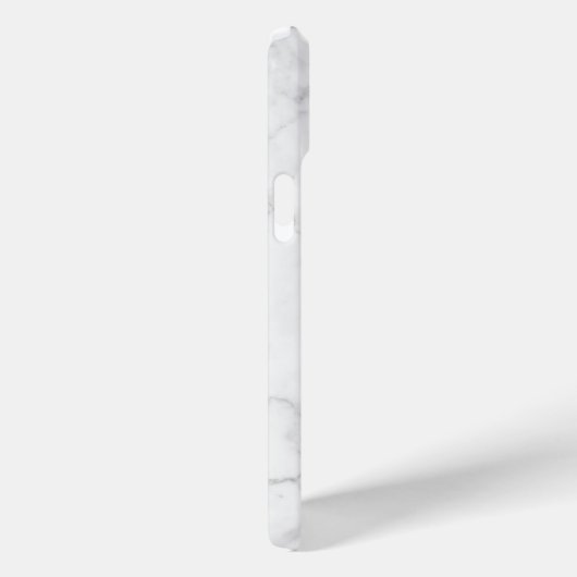 Coques Case-Mate iPhone Marbre blanc (Verso / Droite)