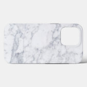 Coques Case-Mate iPhone Marbre blanc (Verso (horizontal))