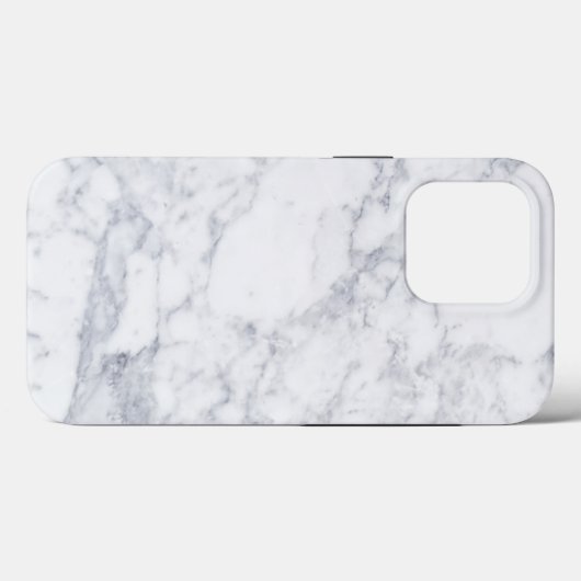 Coques Case-Mate iPhone Marbre blanc (Verso (horizontal))