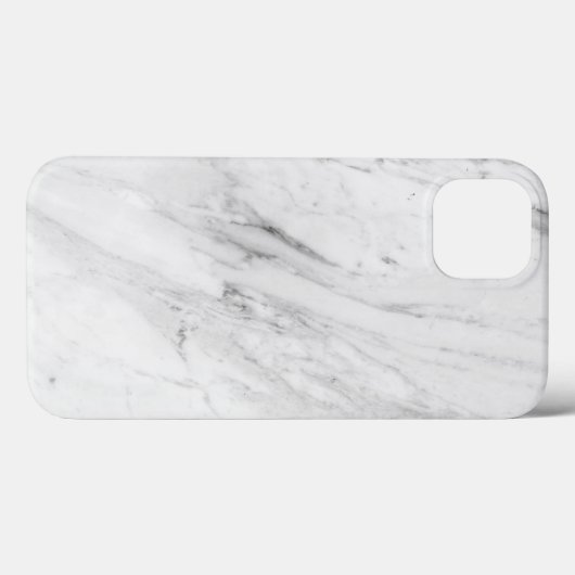 Coques Case-Mate iPhone Marbre blanc (Verso (horizontal))