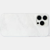 Coques Case-Mate iPhone Marbre blanc (Verso (horizontal))