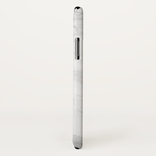 Coques Case-Mate iPhone Marbre blanc (Dos/Droite)