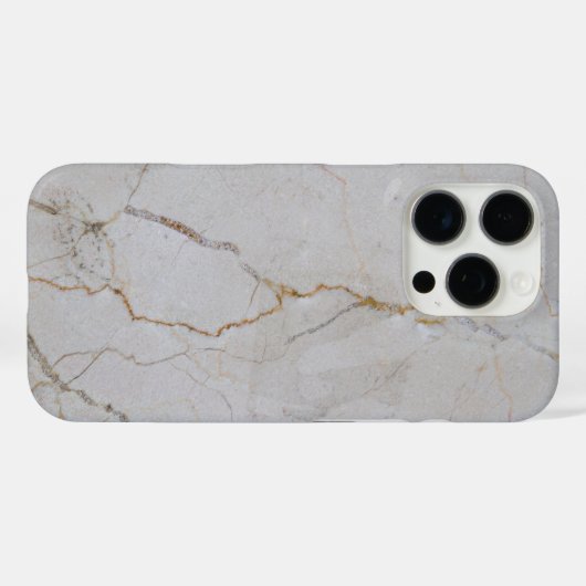 Coques Case-Mate iPhone Marbre blanc (Verso (horizontal))