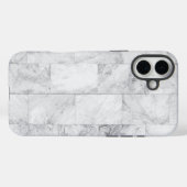 Coques Case-Mate iPhone Marbre blanc (Verso (horizontal))