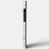 Coques Case-Mate iPhone Marbre blanc (Verso / Gauche)