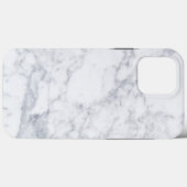 Coques Case-Mate iPhone Marbre blanc (Verso (horizontal))