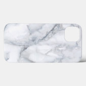 Coques Case-Mate iPhone Marbre blanc Carrara Calacatta Texture (Verso (horizontal))