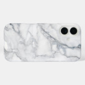 Coques Case-Mate iPhone Marbre blanc Carrara Texture (Verso (horizontal))