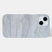 Coques Case-Mate iPhone Marbre Blanc Élégant (Verso (horizontal))