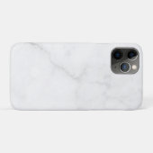 Coques Case-Mate iPhone Marbre Blanc Élégant (Dos (Horizontal))