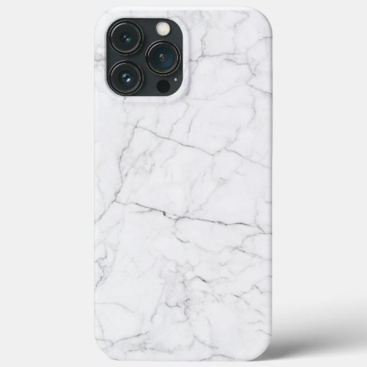Coques Case-Mate iPhone Marbre Blanc Élégant (Verso)