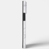 Coques Case-Mate iPhone Marbre Blanc Élégant (Verso / Droite)