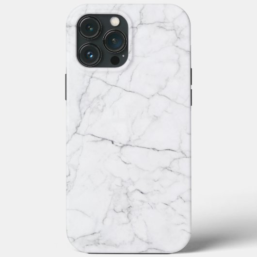 Coques Case-Mate iPhone Marbre Blanc Élégant (Verso)