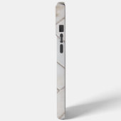 Coques Case-Mate iPhone Marbre Blanc Élégant (Verso / Gauche)