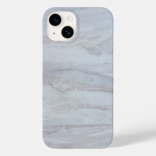 Coques Case-Mate iPhone Marbre Blanc Élégant (Verso)