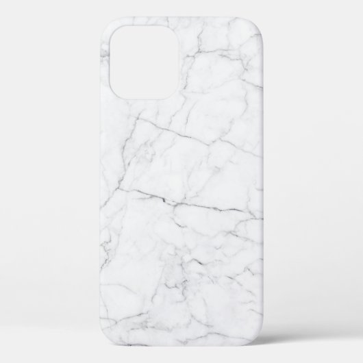 Coques Case-Mate iPhone Marbre Blanc Élégant  (Verso)